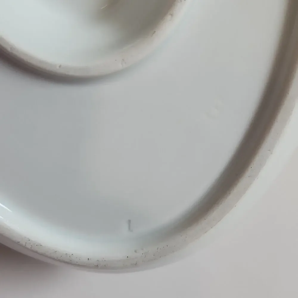 Vintage Royal Crafton Gravy Bowl With Attached Plate‎ Floral Gold Trim